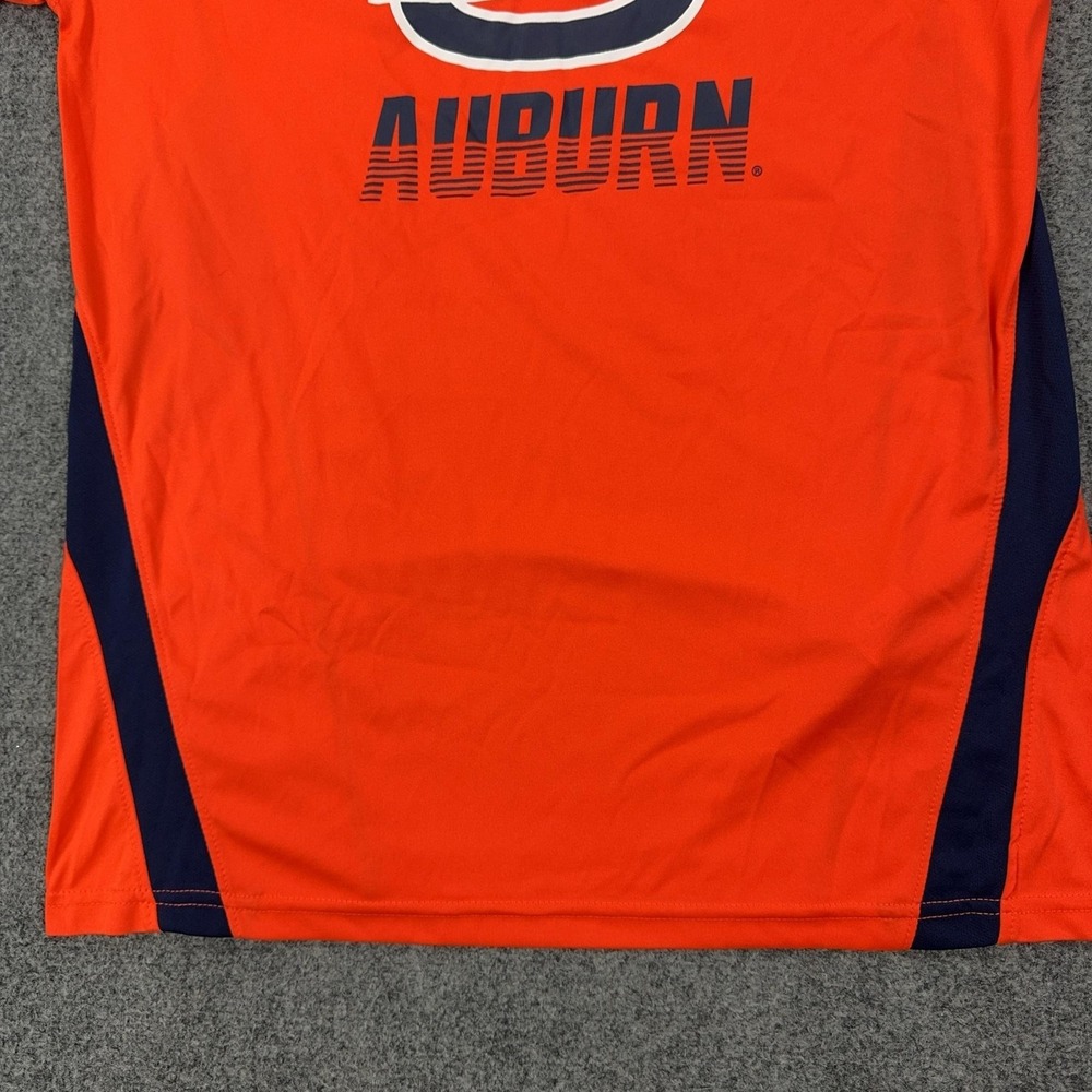 Auburn Tigers Shirt Mens Medium Orange NCAA Football Champion Graphic Tee Top - Picture 3 of 9